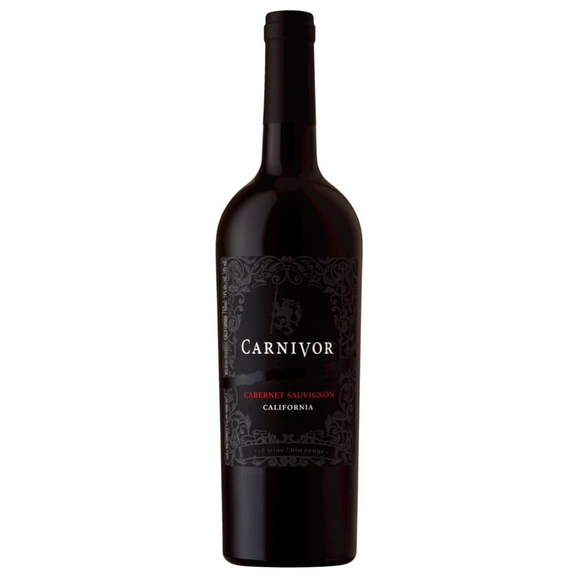 Carnivor Rotwein Cabinet Sauvignon trocken 0,75l